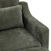 Cassington Home Felicie 4 Seater Chenille Modular Sofa &amp; Ottoman Set