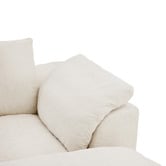 Cassington Home Fiona 4 Seater Chenille Sofa &amp; Ottoman Set