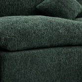 Cassington Home Fiona 4 Seater Chenille Modular Sofa &amp; Ottoman Set