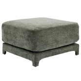 Cassington Home Felicie 4 Seater Chenille Modular Sofa &amp; Ottoman Set