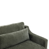 Cassington Home Felicie 4 Seater Chenille Modular Sofa &amp; Ottoman Set