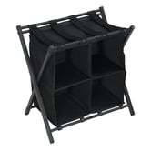 Cassington Home Aspen Luggage Rack with Storage