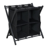 Cassington Home Aspen Luggage Rack with Storage