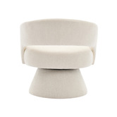 Cassington Home Nylah Chenille Swivel Armchair