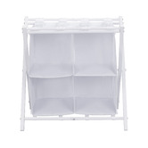 Cassington Home Aspen Luggage Rack with Storage