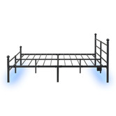 Cassington Home Braulio Bed with LED &amp; Charging Station