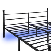 Cassington Home Braulio Bed with LED &amp; Charging Station