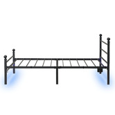 Cassington Home Braulio Bed with LED &amp; Charging Station