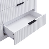 Cassington Home Miggy 6 Drawer Chest with LED &amp; Charging Station