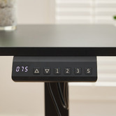 Cassington Home Nilfy Electric Sit &amp; Stand Corner Desk
