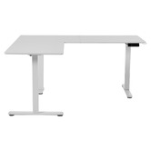 Cassington Home Nilfy Electric Sit &amp; Stand Corner Desk