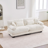 Cassington Home Rizalino 3 Seater Chenille Modular Sofa