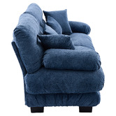 Cassington Home Rizalino 3 Seater Chenille Modular Sofa