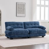 Cassington Home Rizalino 3 Seater Chenille Modular Sofa