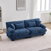 Cassington Home Rizalino 3 Seater Chenille Modular Sofa