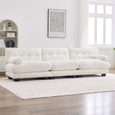 Cassington Home Rizalino 4 Seater Chenille Modular Sofa