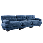 Cassington Home Rizalino 4 Seater Chenille Modular Sofa