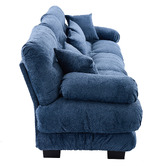Cassington Home Rizalino 4 Seater Chenille Modular Sofa