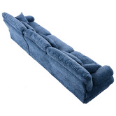 Cassington Home Rizalino 4 Seater Chenille Modular Sofa