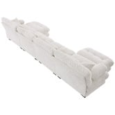 Cassington Home Rizalino 5 Seater Modular Sofa &amp; Ottoman Set