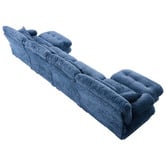 Cassington Home Rizalino 5 Seater Modular Sofa &amp; Ottoman Set