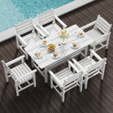 Cassington Home Shawn Outdoor Dining Table &amp; Chair Set