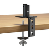 Cassington Home Harley Adjustable Single Monitor Arm with Desk Clamp