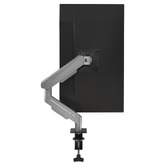 Cassington Home Harley Adjustable Single Monitor Arm with Desk Clamp