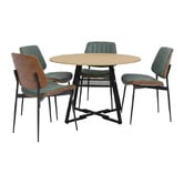 Cassington Home 4 Seater Maxine Dining Table &amp; Chair Set