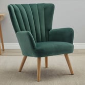 Cassington Home Elyse Velvet Armchair