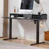 Cassington Home Jannie Electric Sit &amp; Stand Desk