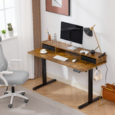 Cassington Home Jannie Electric Sit &amp; Stand Desk