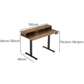 Cassington Home Jannie Electric Sit &amp; Stand Desk