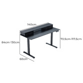 Cassington Home Jannie Electric Sit &amp; Stand Desk