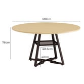 Cassington Home Maxine Round Dining Table