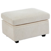 Cassington Home Eviana 6 Seater King Single Modular Sofa Bed &amp; Ottoman Set