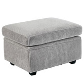 Cassington Home Eviana 6 Seater King Single Modular Sofa Bed &amp; Ottoman Set