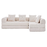 Cassington Home Fleur 3 Seater Double Modular Sofa Bed