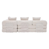 Cassington Home Fleur 3 Seater Double Modular Sofa Bed