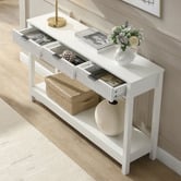 Cassington Home Irie 3 Drawer Console Table