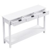 Cassington Home Irie 3 Drawer Console Table