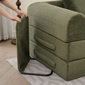 Cassington Home Fleur 3 Seater Double Modular Sofa Bed