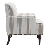Cassington Home Grecia Striped Accent Chair