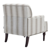 Cassington Home Grecia Striped Accent Chair