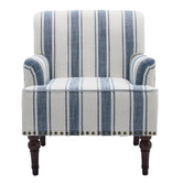 Cassington Home Grecia Striped Accent Chair