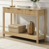 Cassington Home Irie 3 Drawer Console Table
