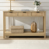 Cassington Home Irie 3 Drawer Console Table