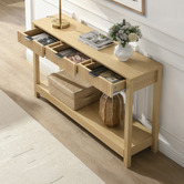 Cassington Home Irie 3 Drawer Console Table