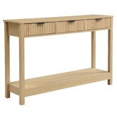 Cassington Home Irie 3 Drawer Console Table