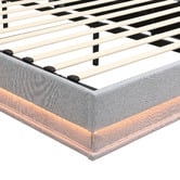Cassington Home Lawrence Gas Lift Storage Bed with LED